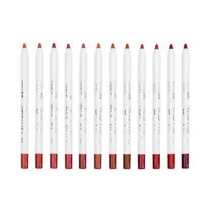 Kit X12 Delineadores de Labios Love Lips Trendy