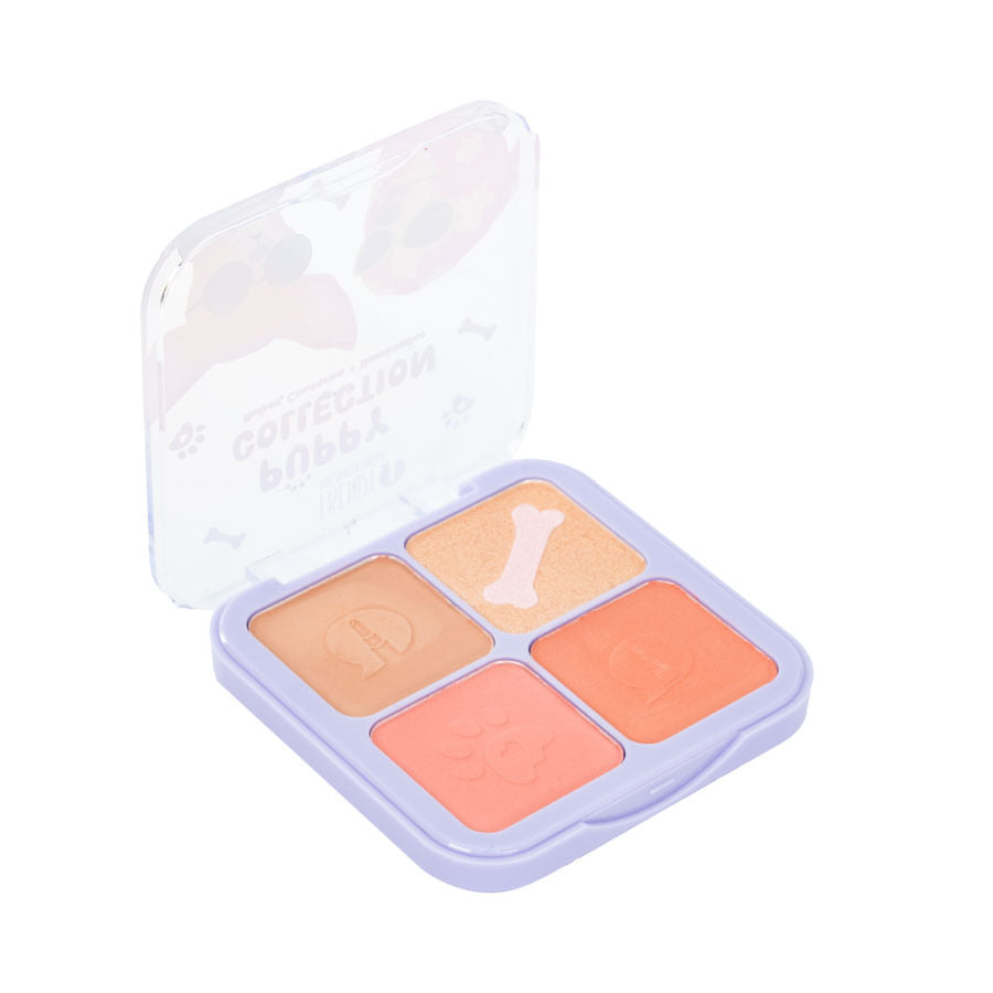 Paleta Rubor e Iluminador Puppy Trendy