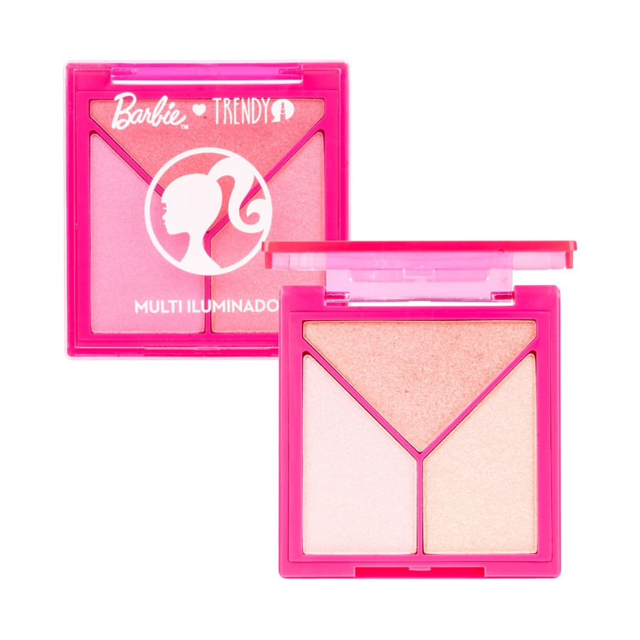 Iluminador Trío Barbie Core Trendy