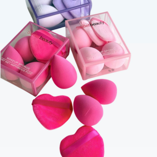 Set Borlas y Beauty Blenders